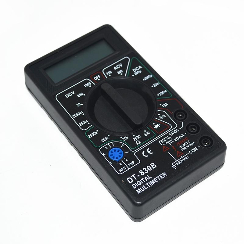 LCD Digital Multimeter VoltMeter Ammeter AC DCOHMTester Checker